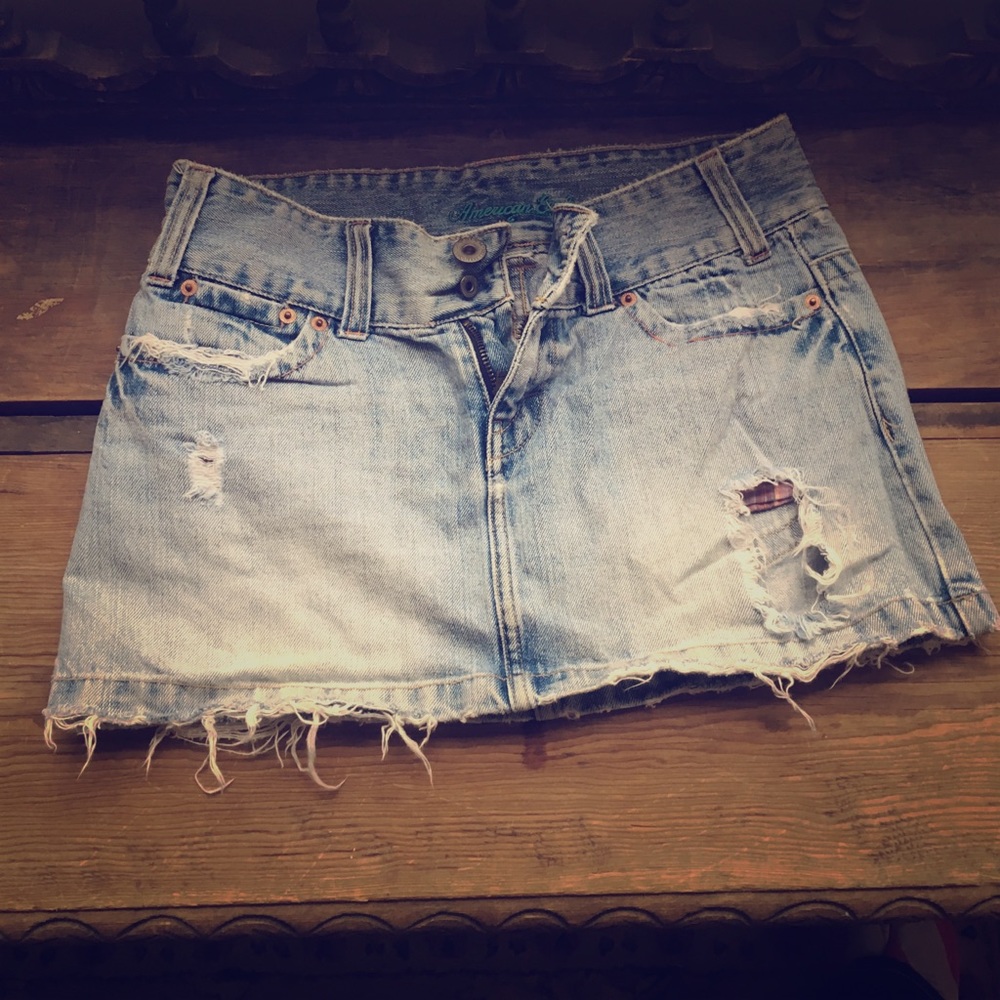 American Eagle denim skirt size M