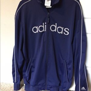 Vintage Adidas Spellout Track Jacket
