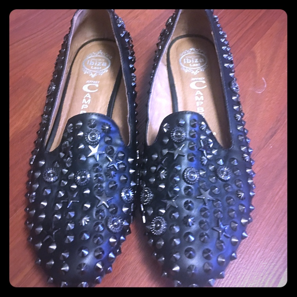 Jeffrey Campbell studded flats