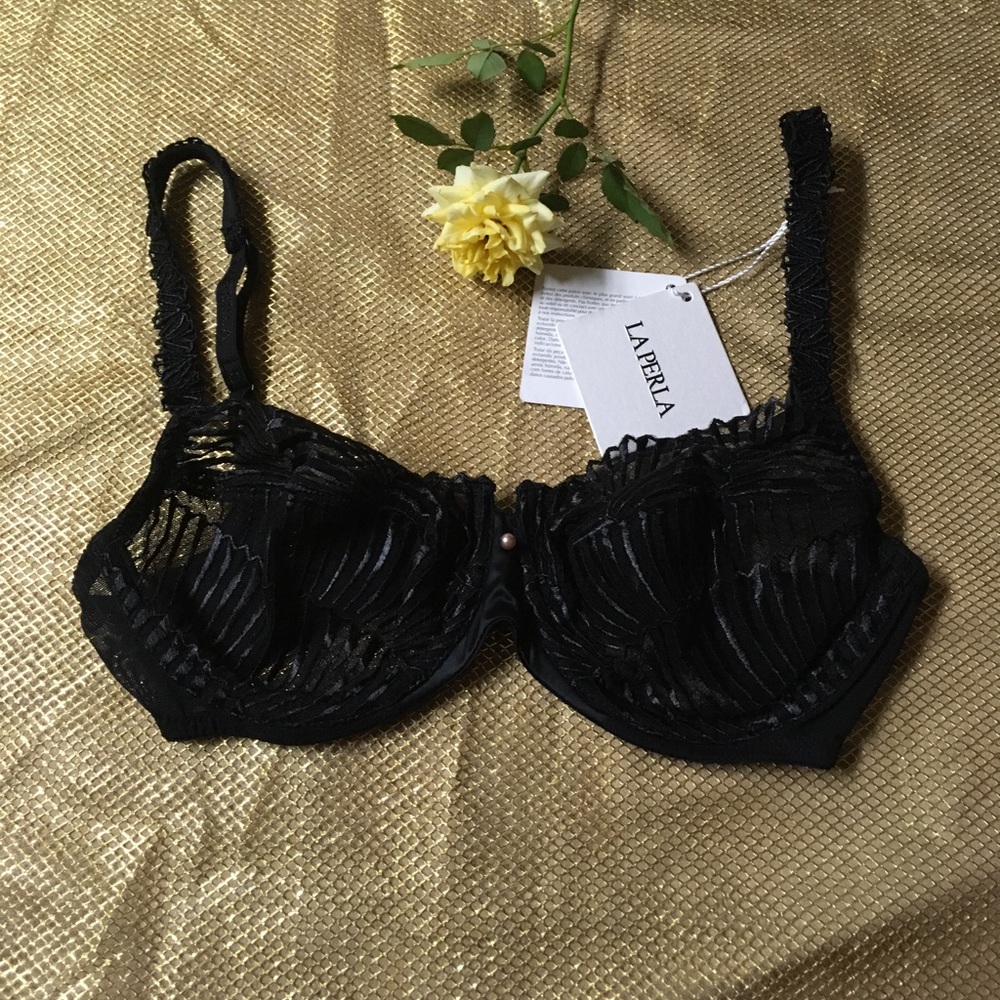 La Perla Black Mesh Bra