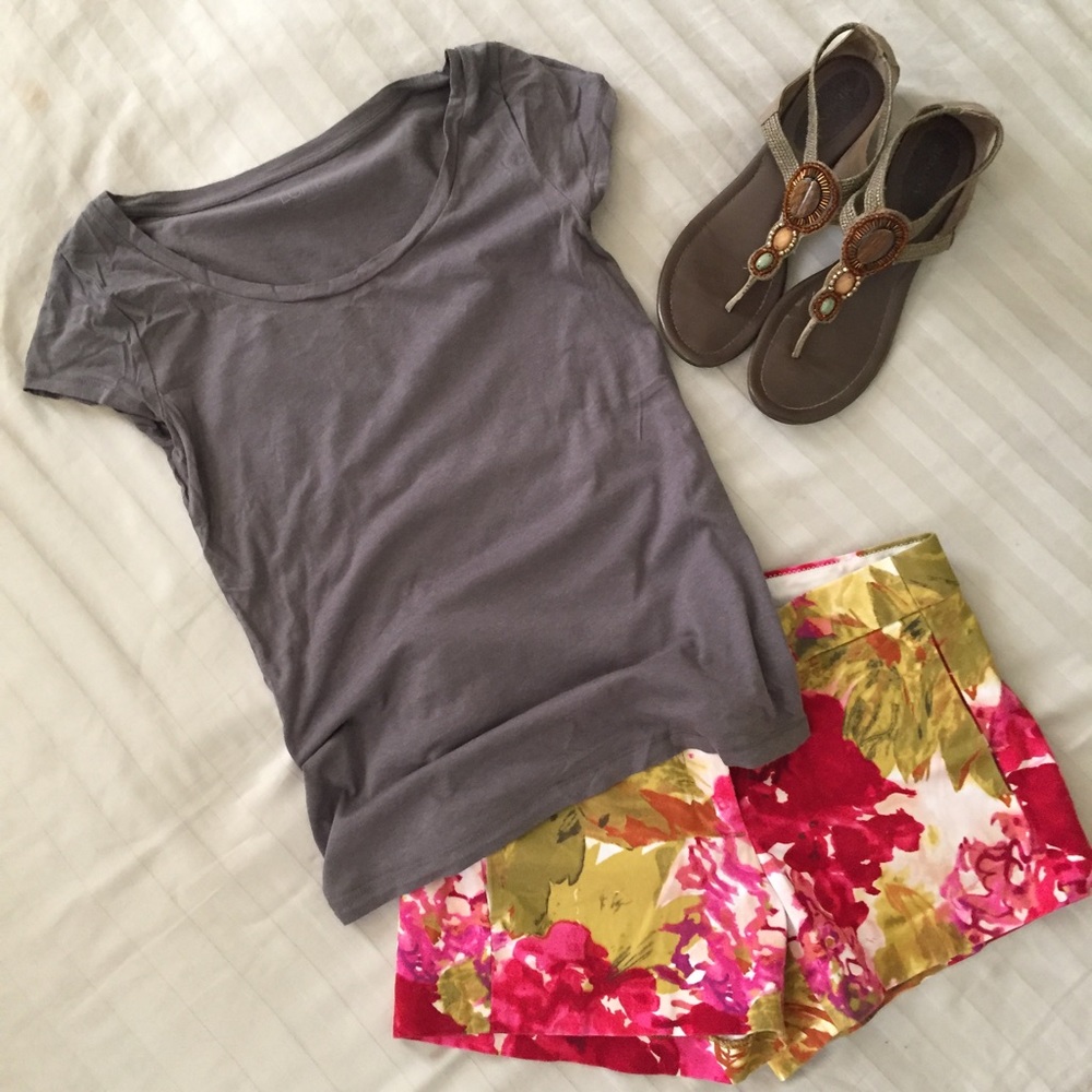Loft Scoop Neck Tee