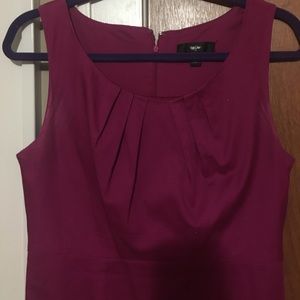 Maroon, dress