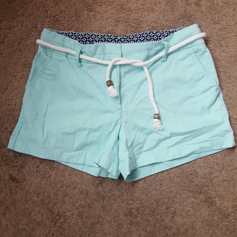 Light blue shorts