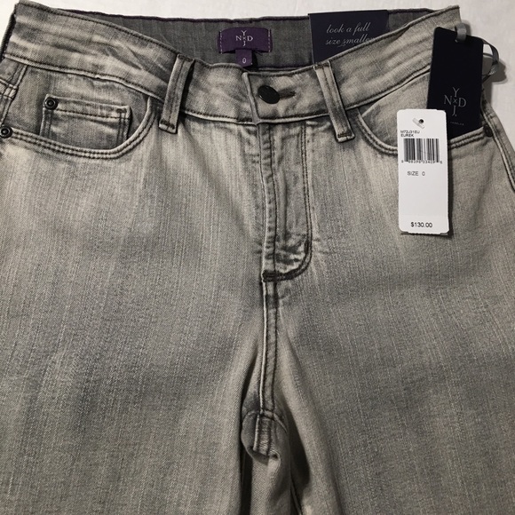 NYDJ Marilyn' Stretch Straight Leg Jeans (Eureka) - Picture 6 of 12