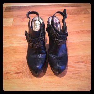 Sam Edelman Black Heels