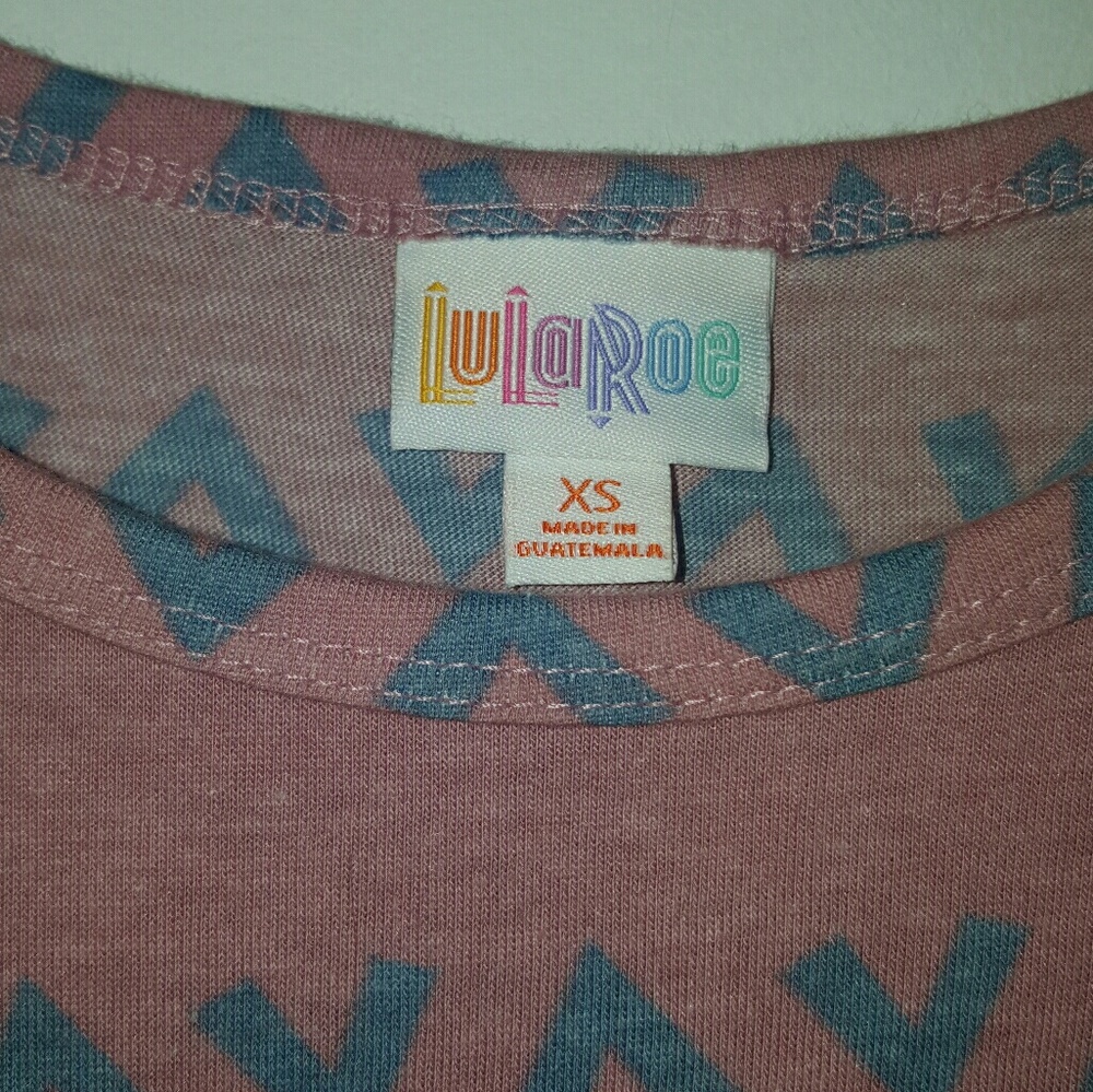 Lularoe Xs Carly like new!!