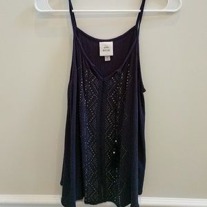 Navy blue top from Target