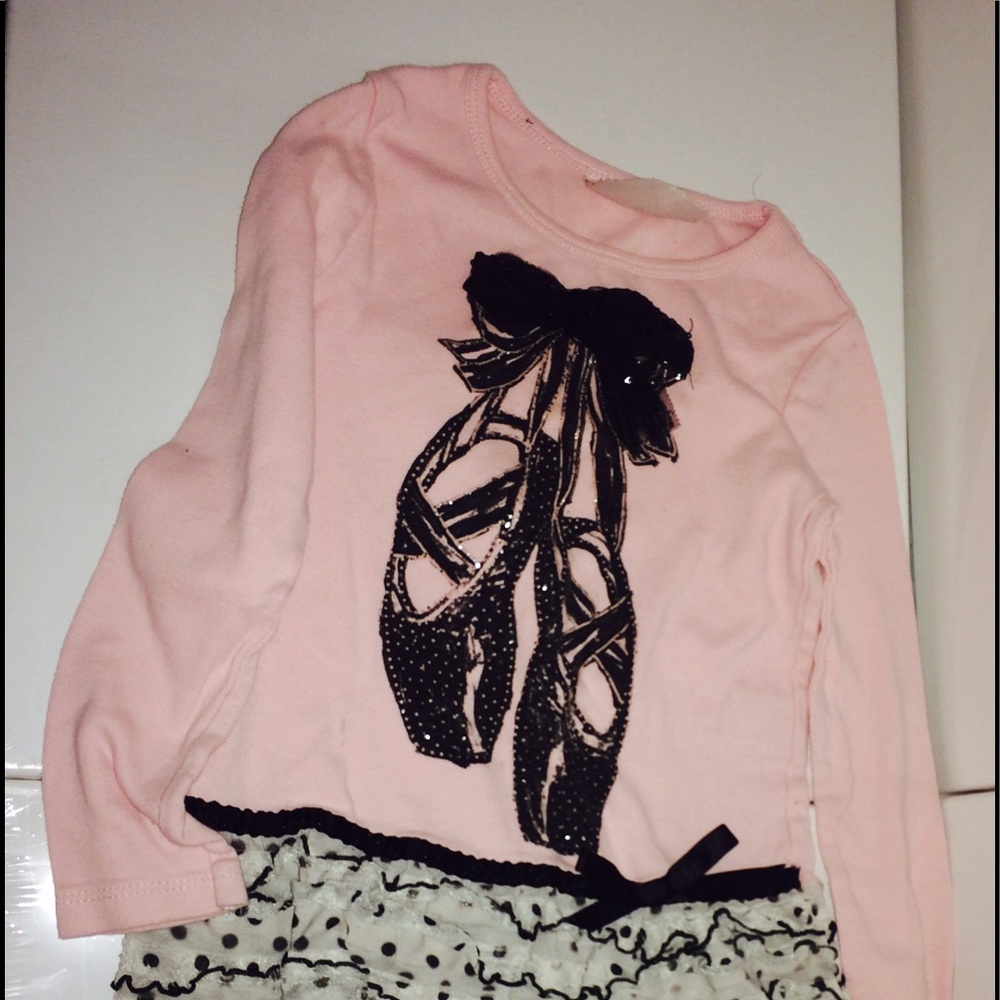 Little Girls Dancer Top
