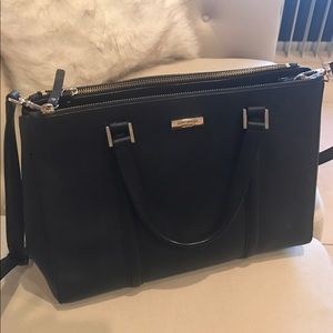 Black Kate Spade shoulder bag