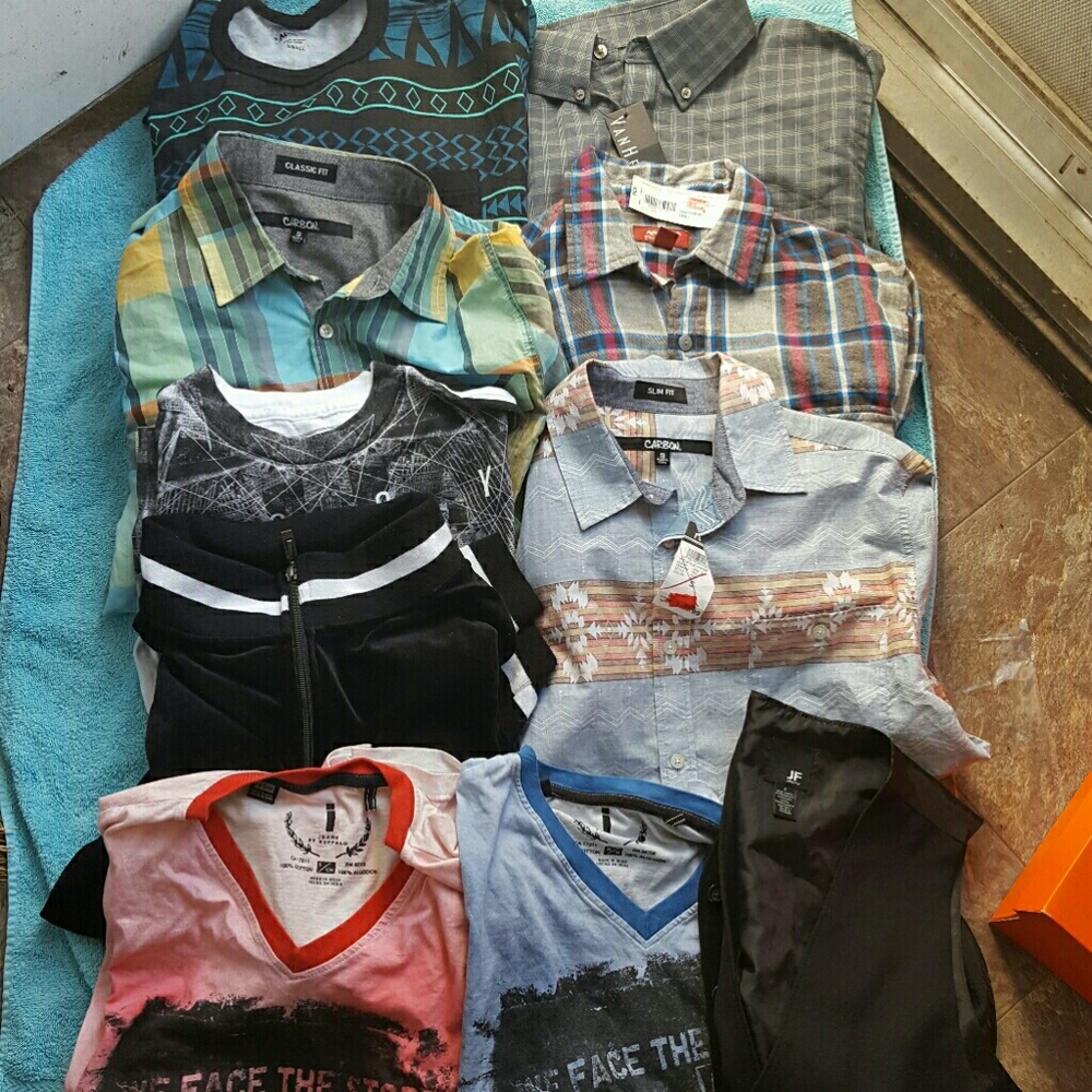 men's top lot of 10