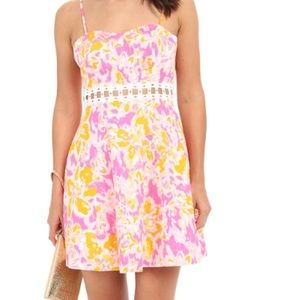 Lilly Pulitzer Lenore dress Kir Royal Pink Oh Lala