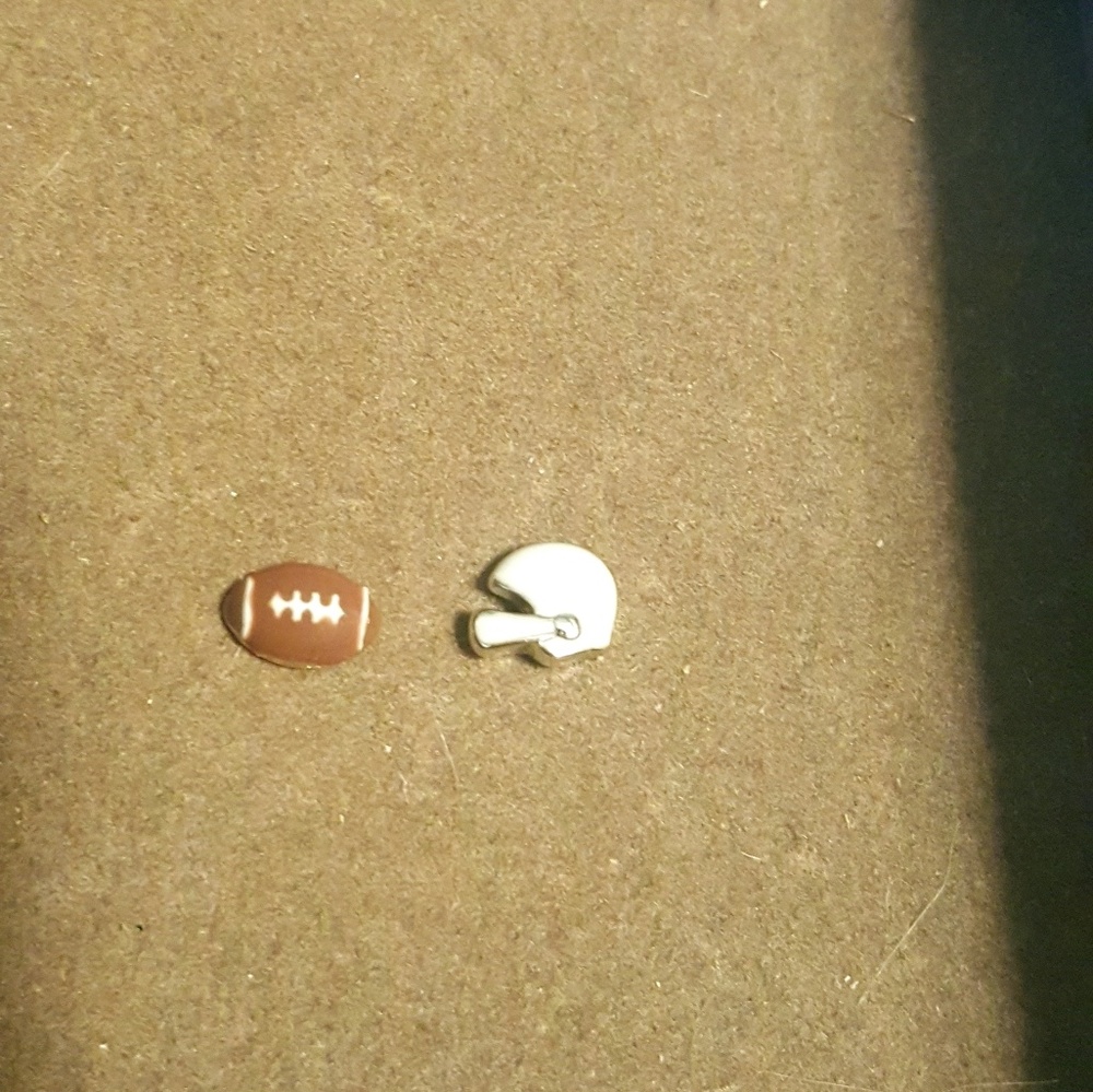Origami Owl Football & Football Helmet Charms 🦉