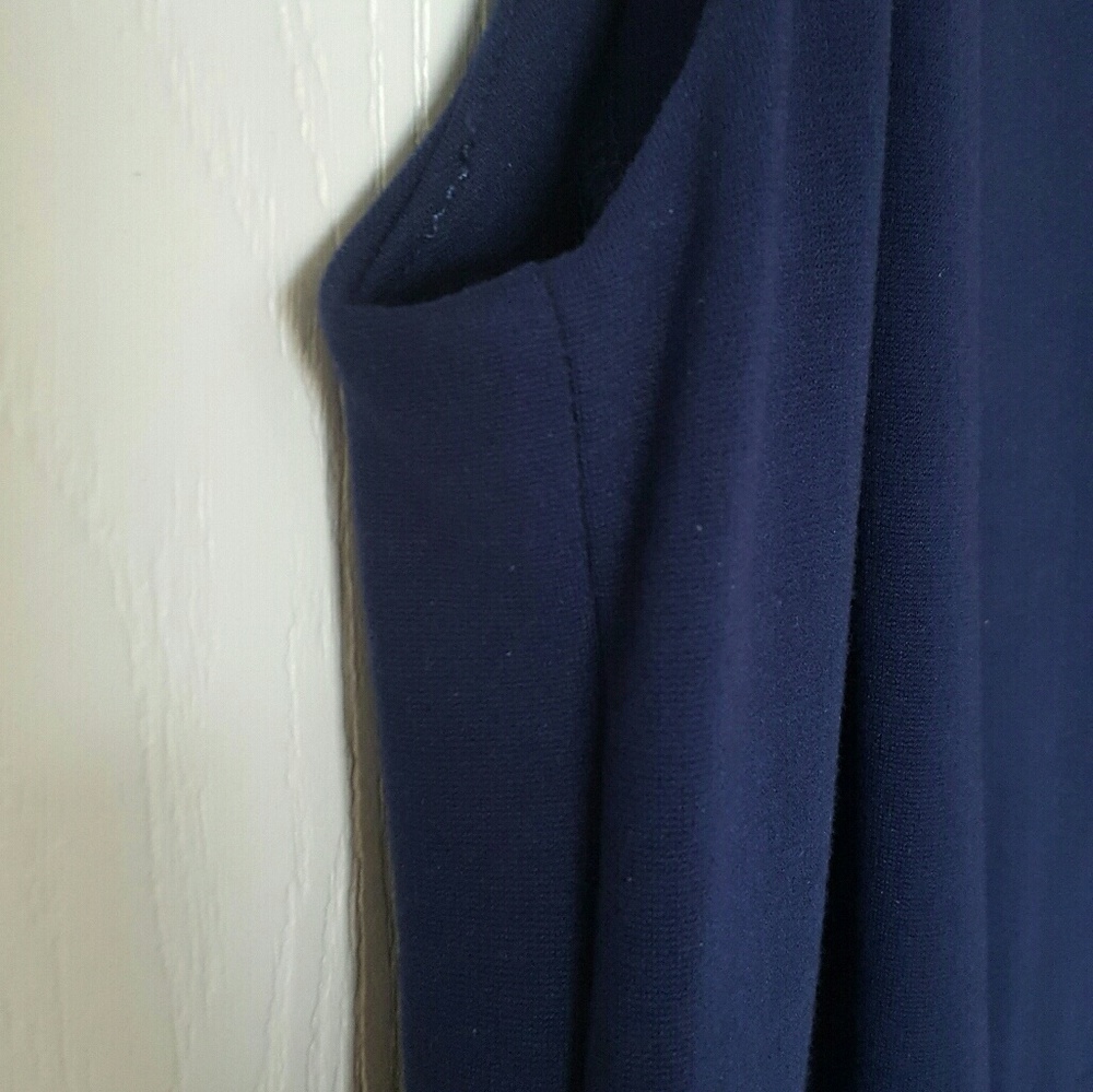Navy blue woman's dress