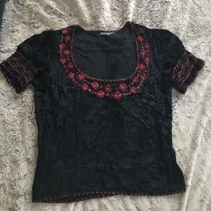 Betsy Johnson Crop Top