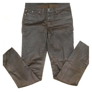 Rock & Republic leather look jeans