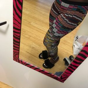 Colorful Bebe leggings