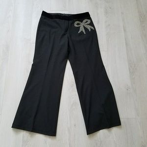The Limited Black Wide Leg Dress Pants
