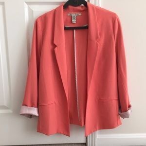 Coral colored Blazer