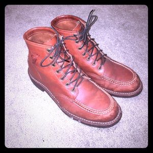 Chippewa Moc-Toe Boots (Men's, size 10)