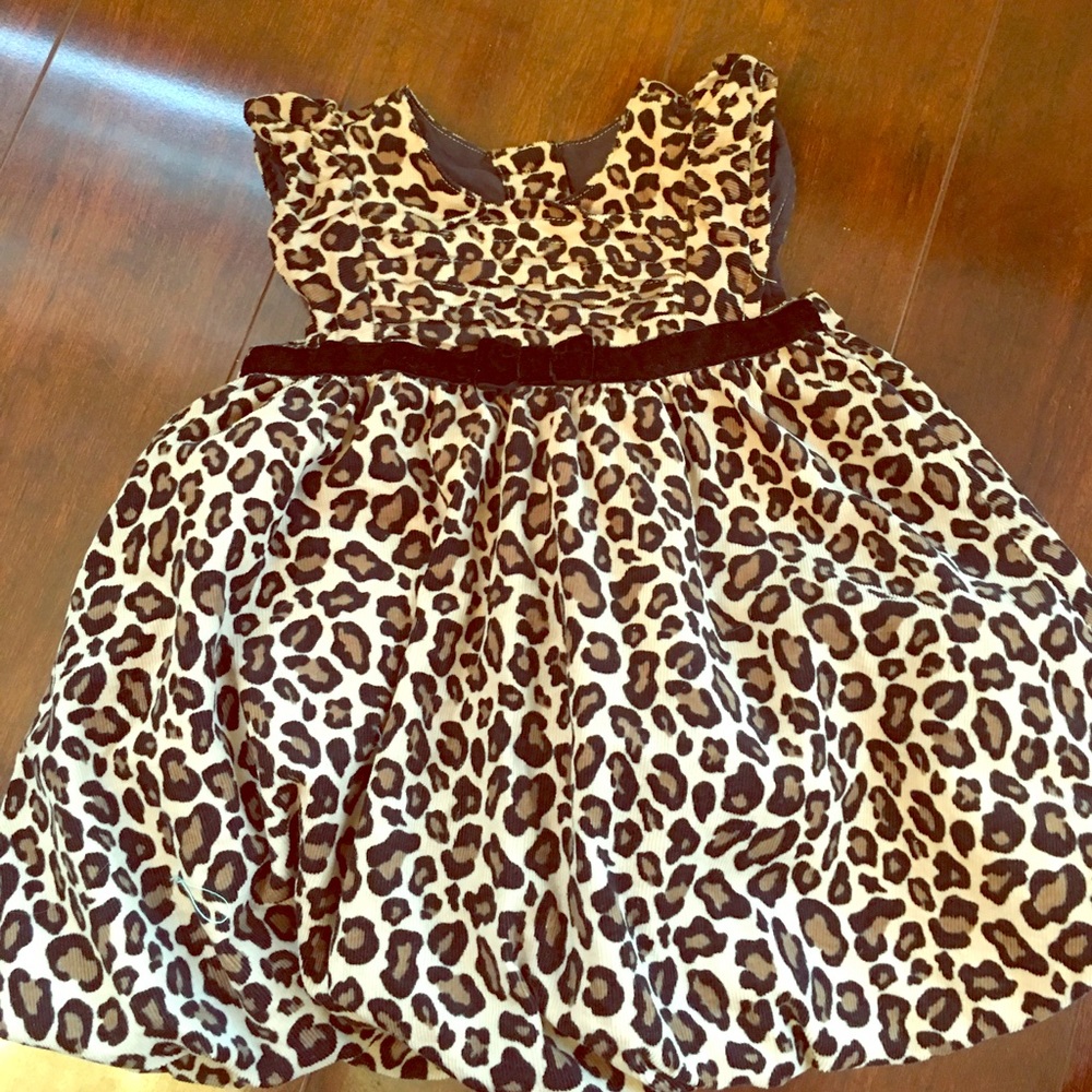 Babygirl leopard dress