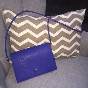 Vibrant Blue Cross body Purse
