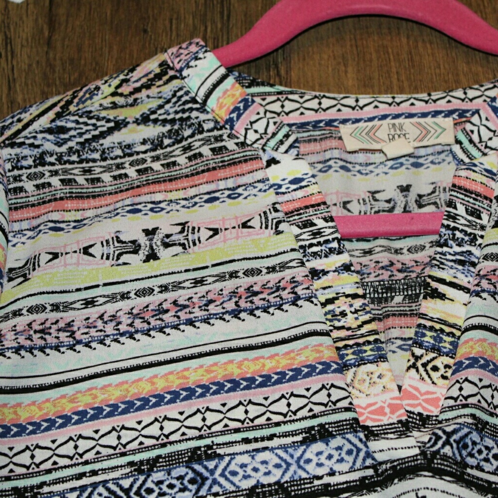 really cute multicolored blouse
