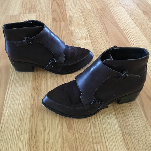 Topshop 'Acute' Monk Strap Bootie - Picture 1 of 4