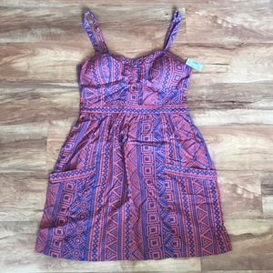 Red & blue American Eagle dress. Size 10. NWT