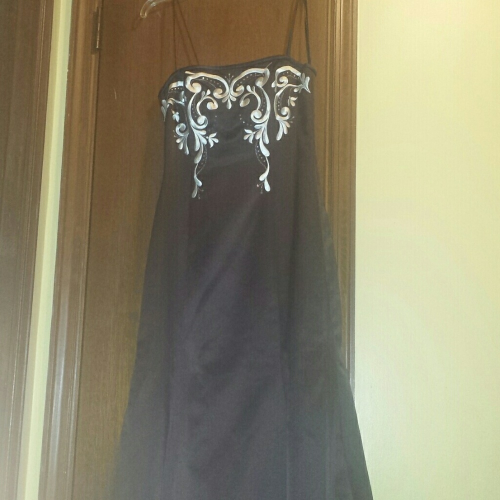 Brown mermaid Jessica mclintock never worn dress