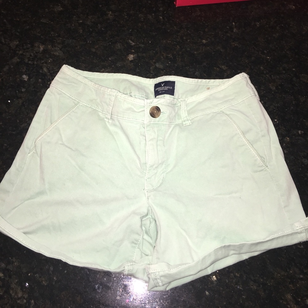 Light blue/green shorts