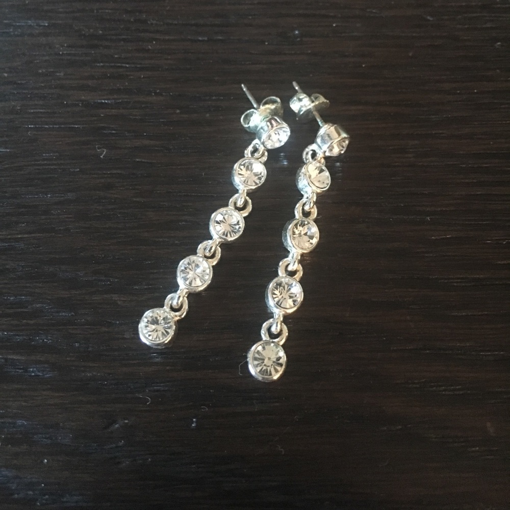 Rhinestone earrings