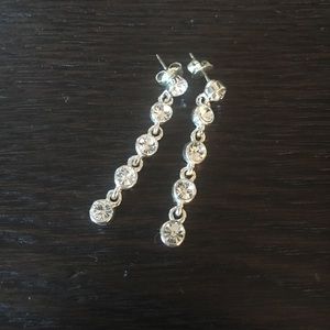 Rhinestone earrings