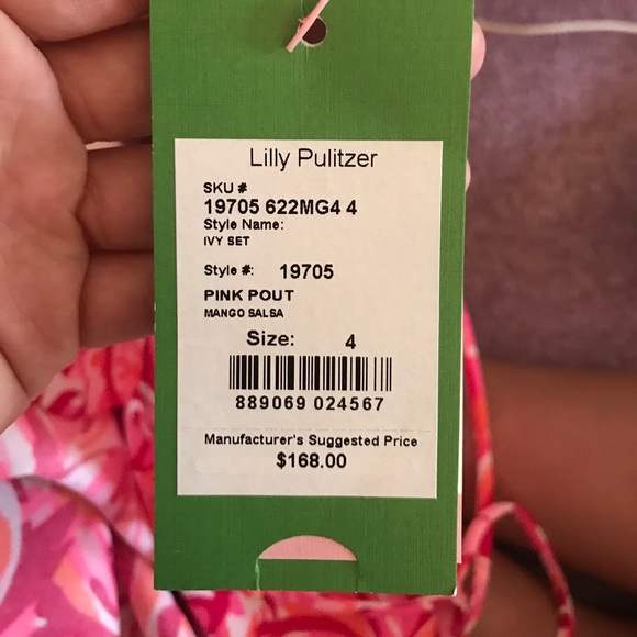 Lilly Pulitzer matching set - Picture 3 of 3