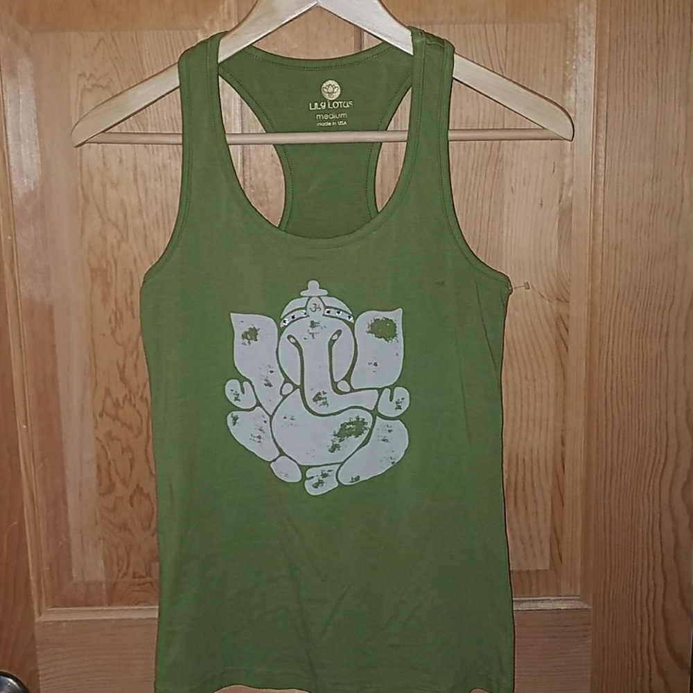 Sports tank top lily lotus