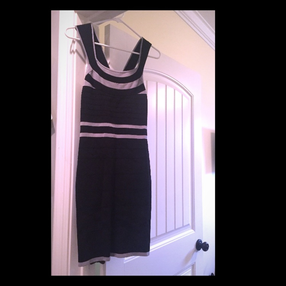 Black & Gray Express dress