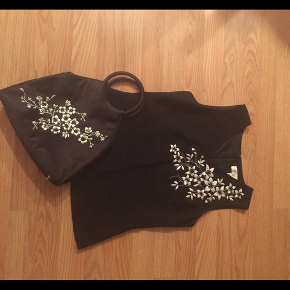 Suit top and matching purse - Picture 2 of 4