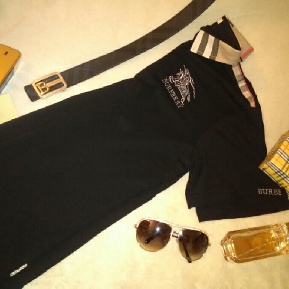 Men's Burberry Polo shirt Clean Fit - Picture 2 of 4