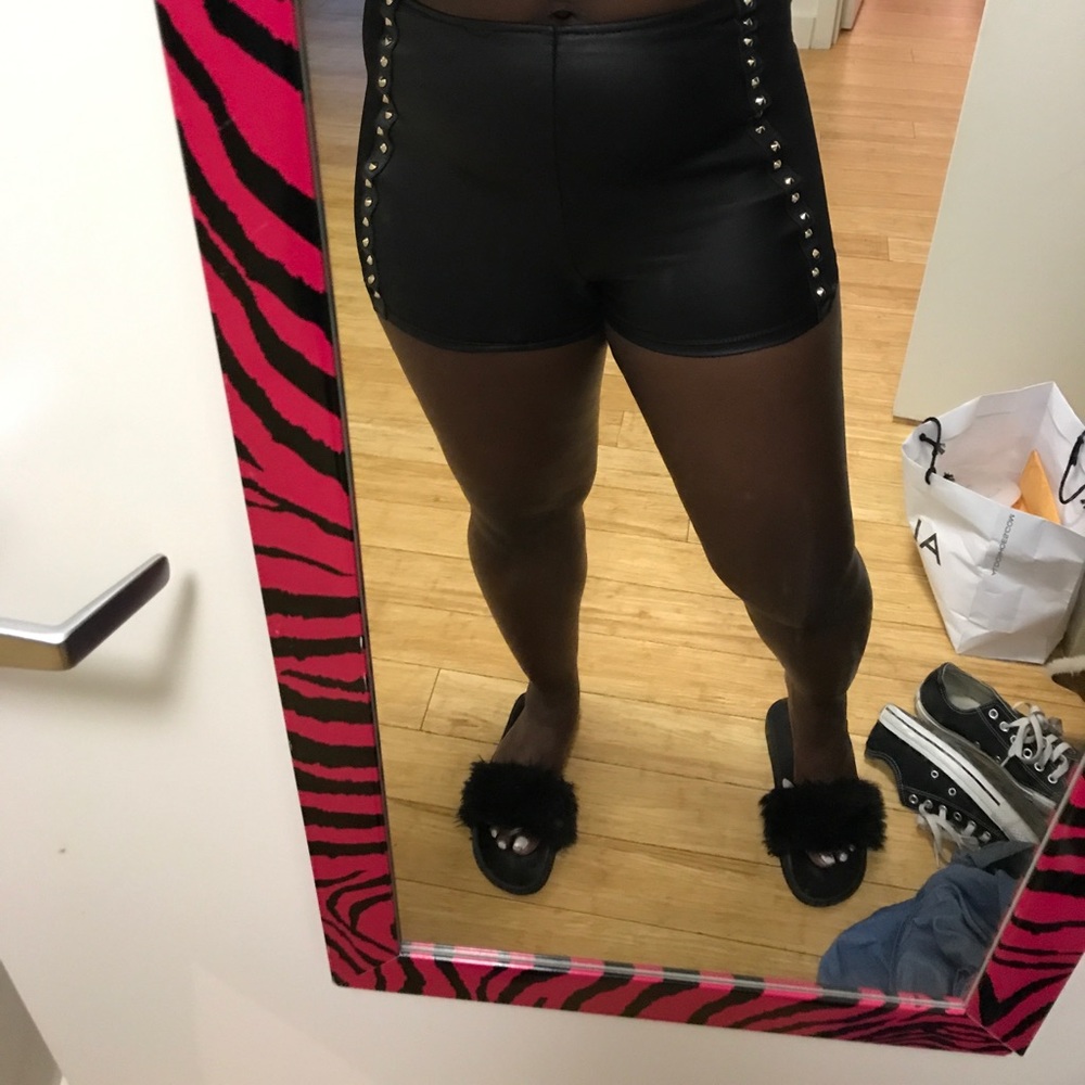 High waisted shorts