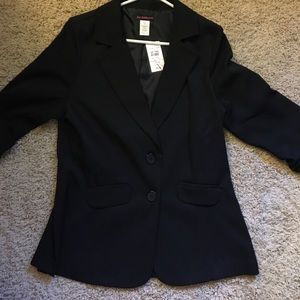 Joe Benbasst Black Blazer coat