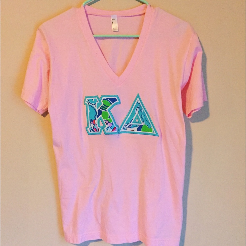 Sorority Greek letters shirt! (Aka Stitch)