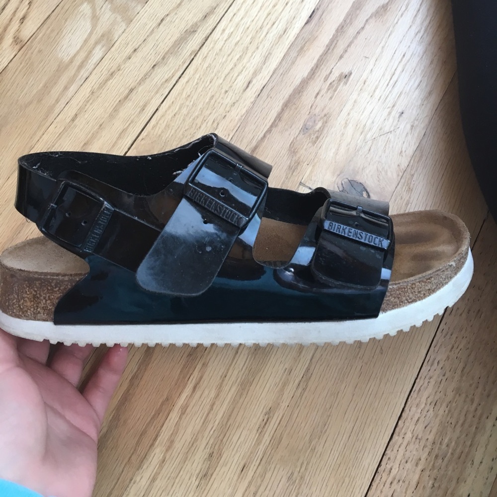 Black Birkenstocks. ONLY WORN 3 TIMES