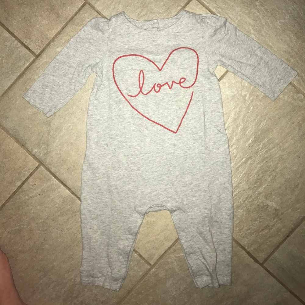 Baby girl one piece pj