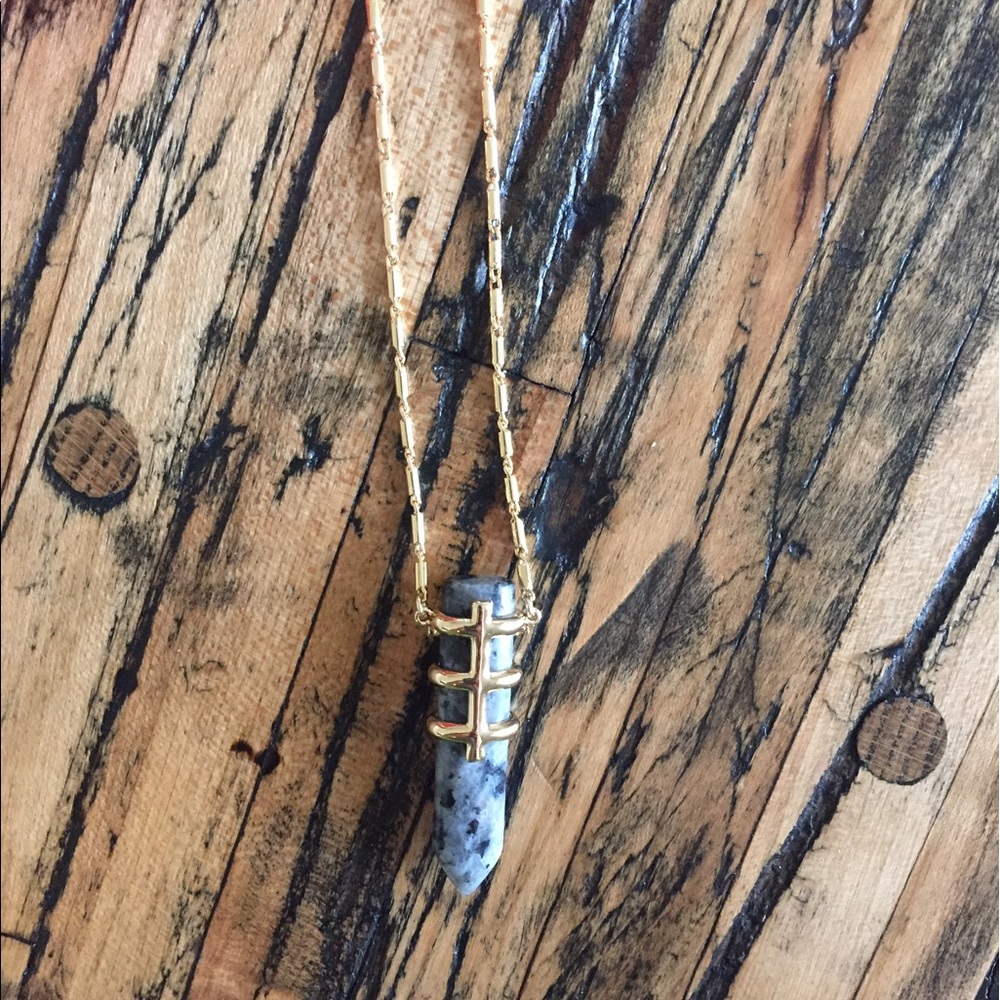 Stella and Dot stone necklace