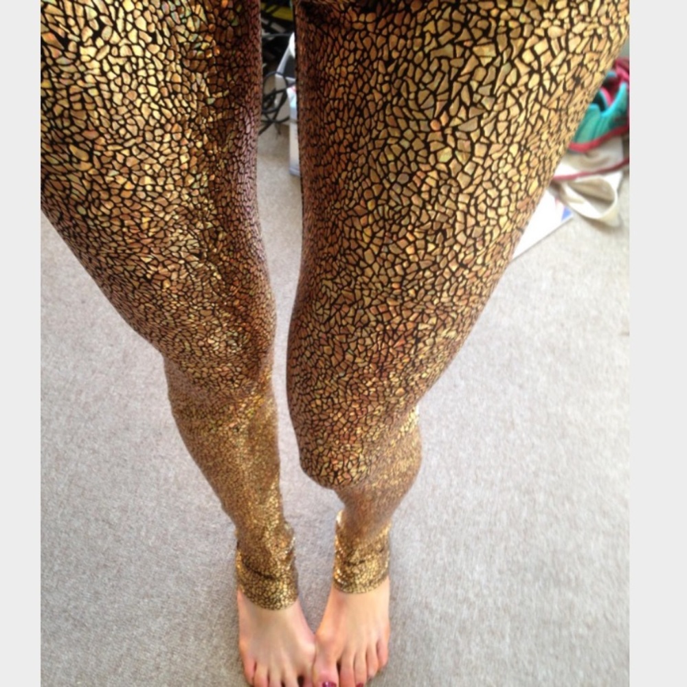 ✨🔮 Purusha People 🌙 Golden Goddess leggings!! 🌟