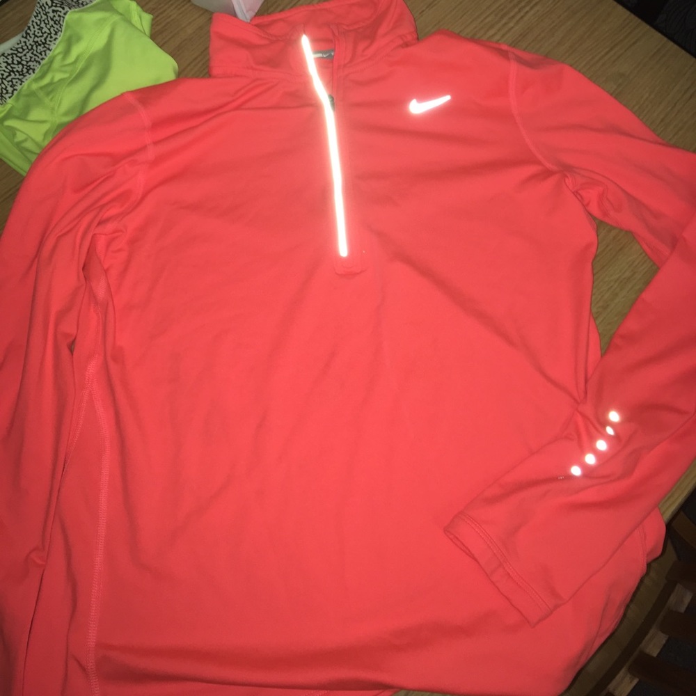 Nike running half zip