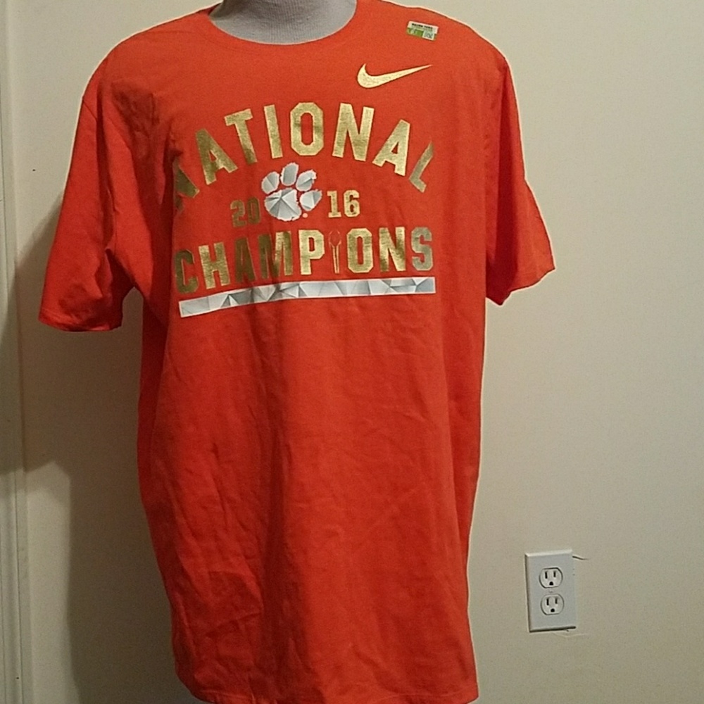 Nike Tee Clemson  2016 National Champions