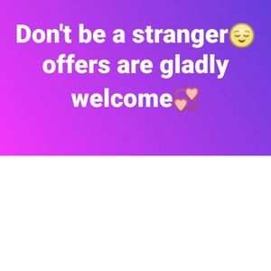 Feel free to throw an offer to me💋💕