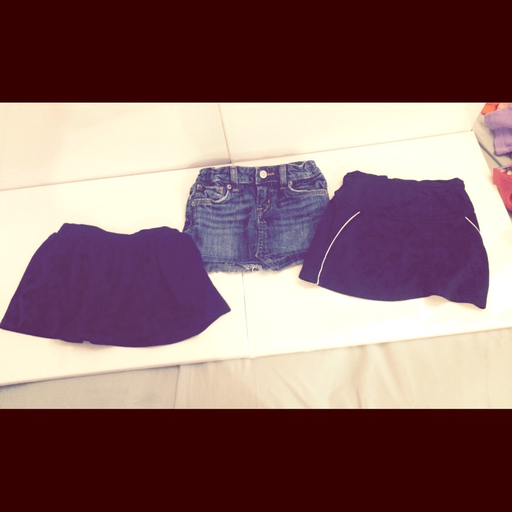 Bundle of Little Girls Skirts