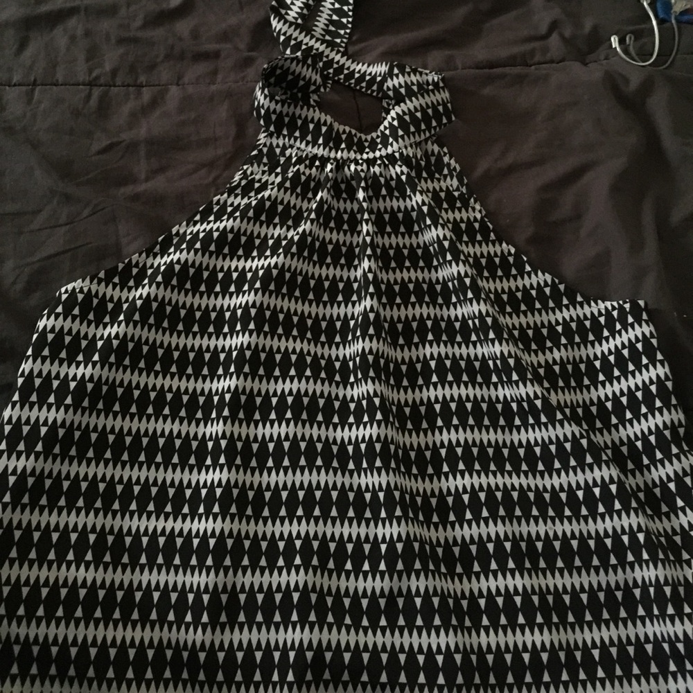 Professional halter blouse