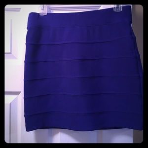 Forever 21 Royal Blue Bandage Skirt!